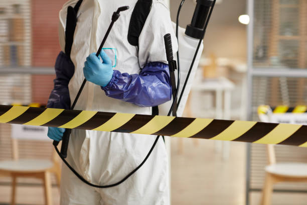 Professional Biohazard Cleanup technician working in Nunda, SD